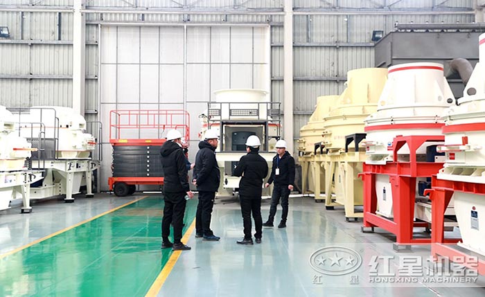 紅星制砂設(shè)備車間