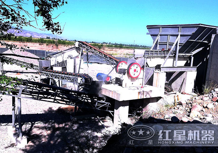 69破碎機(jī)施工現(xiàn)場