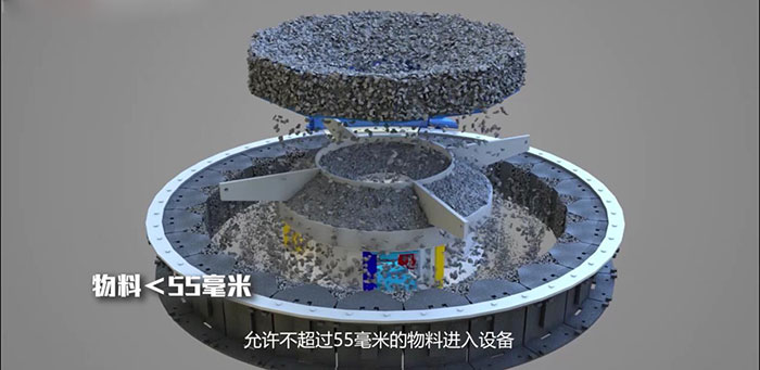 HVI制砂機(jī)，制砂效果