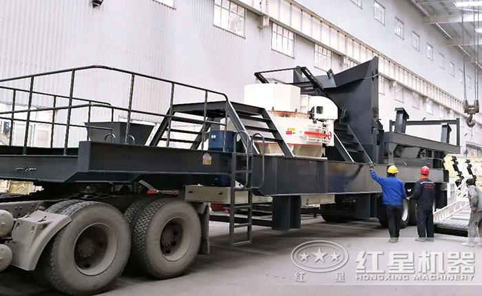 移動(dòng)式制砂車---移動(dòng)打砂機(jī) 移動(dòng)式制砂車---移動(dòng)打砂機(jī)