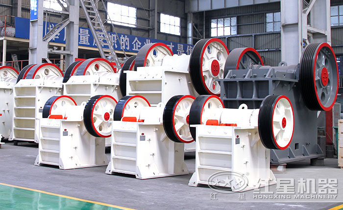 各種型號顎破機(jī)，顎破生產(chǎn)車間