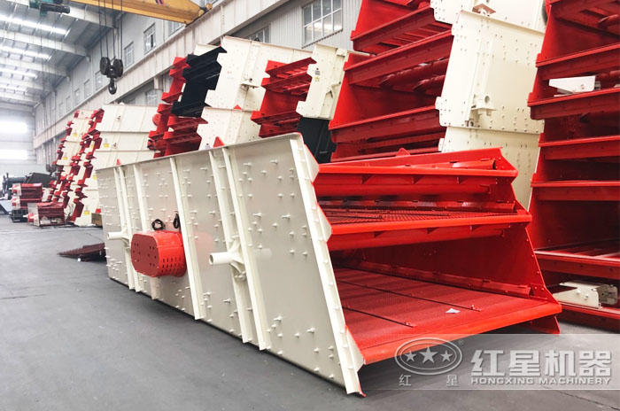 振動篩可生產2/3/4/5中不同規(guī)格物料