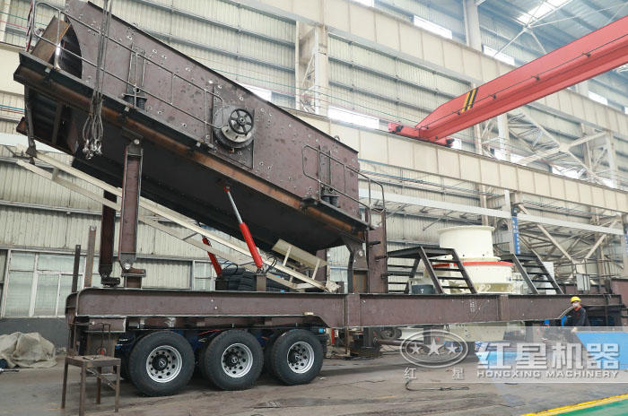 移動(dòng)制砂機(jī)產(chǎn)量：40-500t/h