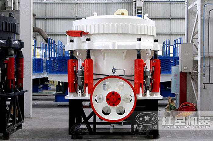 全液壓圓錐式破碎機(jī)產(chǎn)量高，能耗小