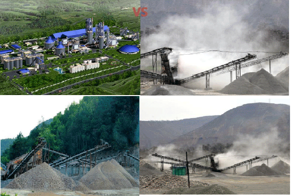 環(huán)保砂廠VS傳統(tǒng)砂廠