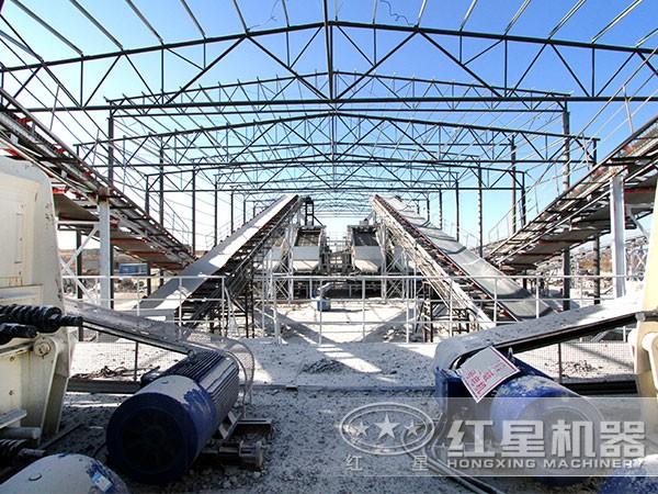 新型砂石破碎生產(chǎn)線