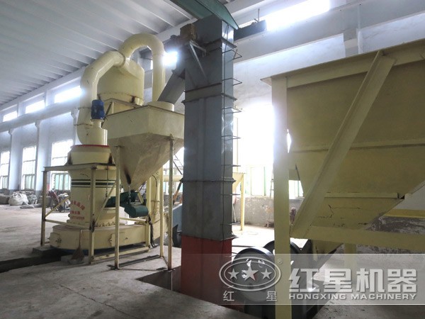 高嶺土雷蒙磨粉機操作流程