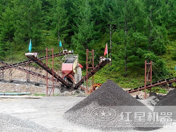 新型破碎生產線環(huán)保