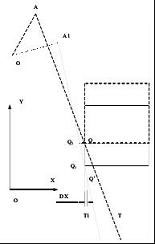 動齒板運(yùn)動與物料位置圖