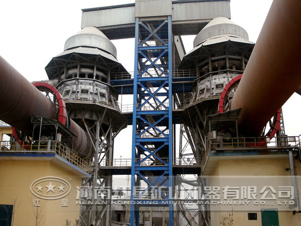 紅星節(jié)能回轉(zhuǎn)窯客戶現(xiàn)場