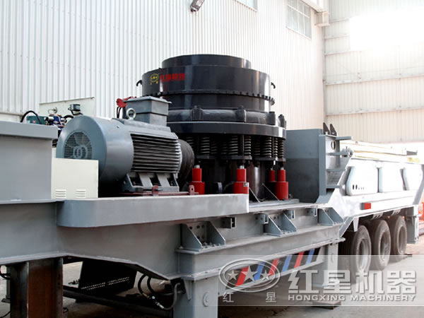 車(chē)載碎石機(jī)：圓錐式移動(dòng)破碎站