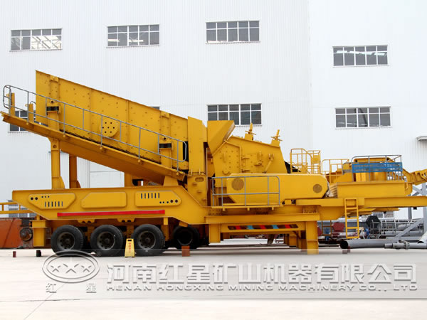 青石移動(dòng)式破碎站廠家