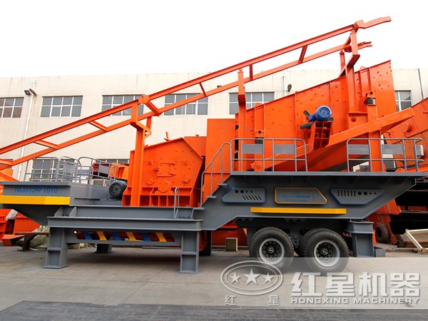 移動(dòng)制砂破碎站