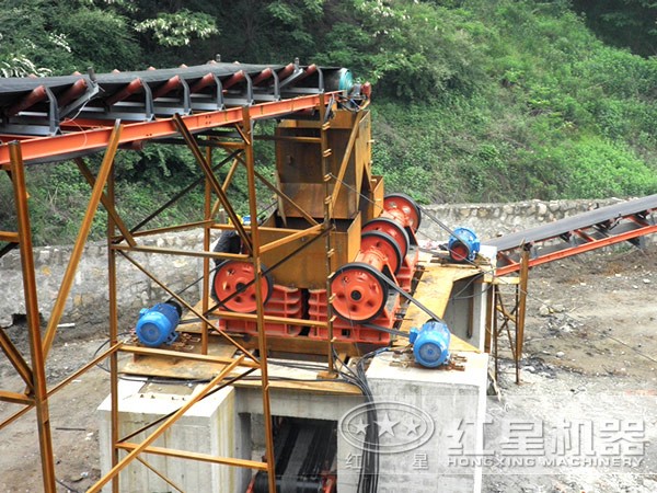 節(jié)能顎破機現(xiàn)場