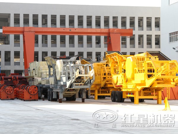 車(chē)載碎石機(jī)：反擊石移動(dòng)破碎站