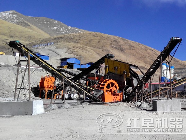 “顎破機(jī)+打砂機(jī)”組成砂石生產(chǎn)線實(shí)際應(yīng)用