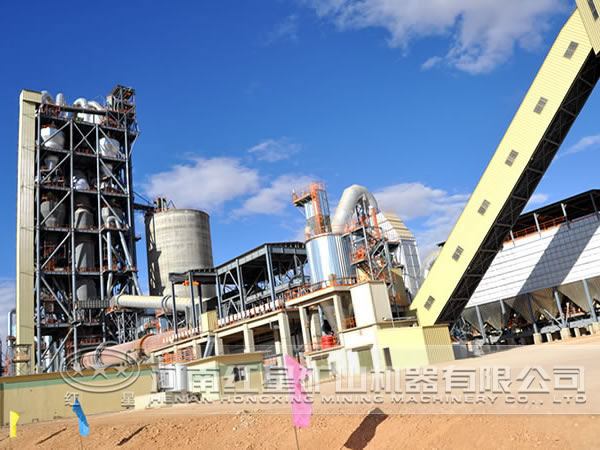 水泥生產(chǎn)工藝流程