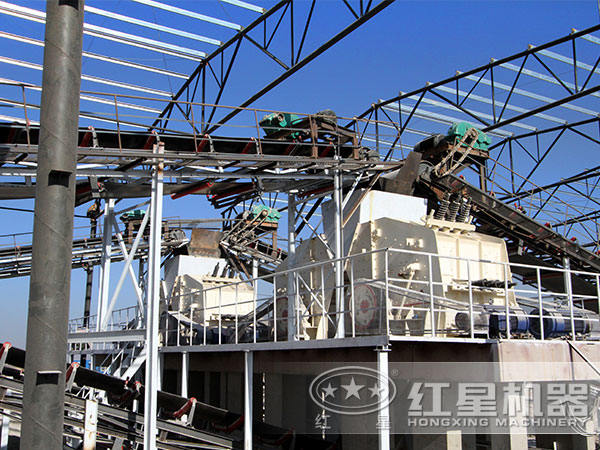 山石破碎生產(chǎn)線