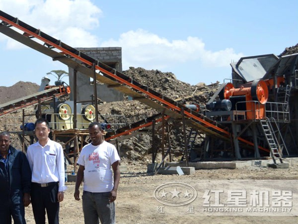 日產(chǎn)500方石子生產(chǎn)線售后維修