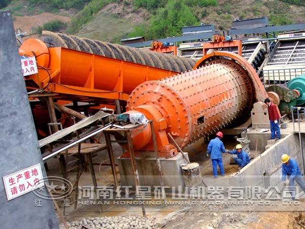 磨礦分級工藝現(xiàn)場