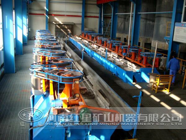 銀礦選礦生產(chǎn)線配置