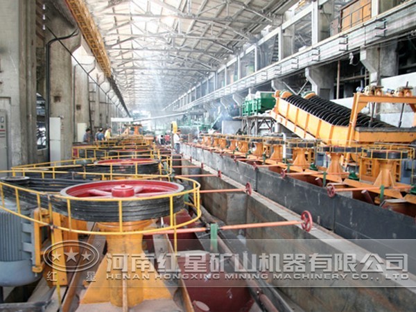 鈣鈦礦選礦生產(chǎn)線