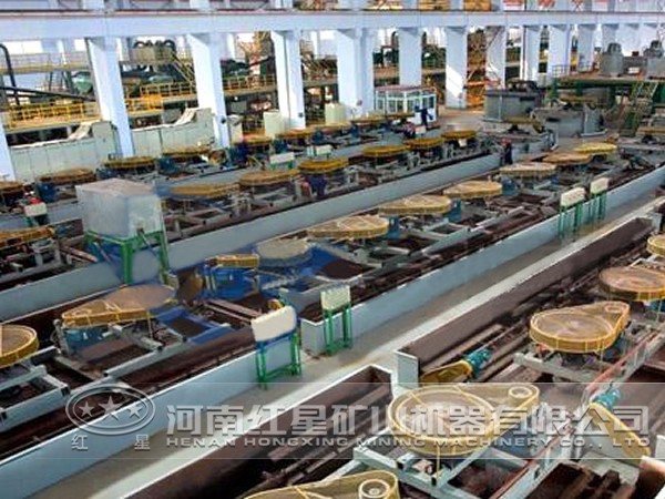 山東金礦選礦生產(chǎn)線