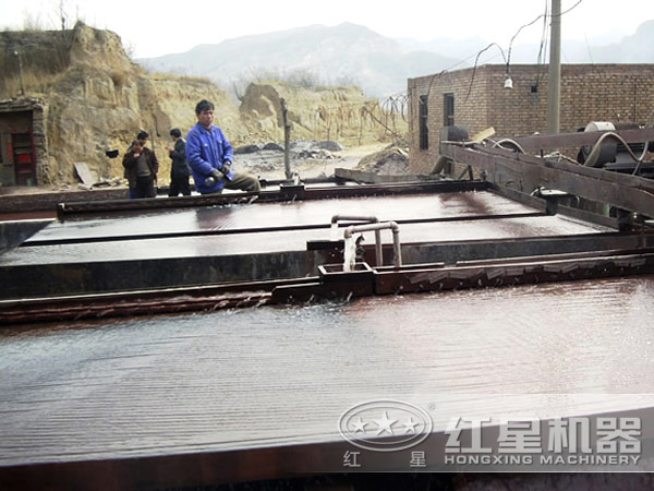 金礦浮選工藝現(xiàn)場(chǎng)