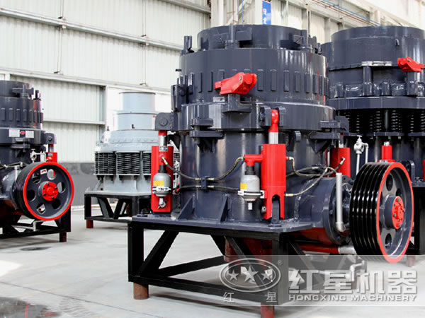 綠泥石圓錐破碎機(jī)工作原理