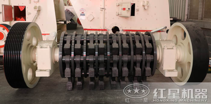 重錘式破碎機內部轉子和錘頭